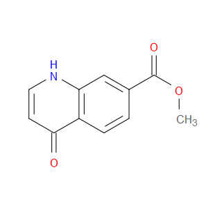 METHYL 4-OXO-1,4-DIHYDROQUINOLINE-7-CARBOXYLATE - Click Image to Close