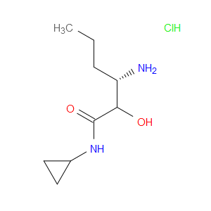 (3S)-3-AMINO-N-CYCLOPROPYL-2-HYDROXYHEXANAMIDE HYDROCHLORIDE - Click Image to Close