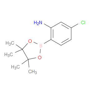 5-CHLORO-2-(4,4,5,5-TETRAMETHYL-1,3,2-DIOXABOROLAN-2-YL)ANILINE