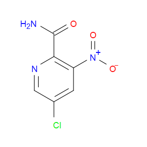 5-CHLORO-3-NITROPYRIDINE-2-CARBOXAMIDE - Click Image to Close