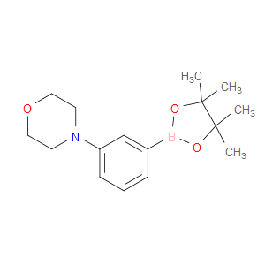 4-[3-(4,4,5,5-TETRAMETHYL-1,3,2-DIOXABOROLAN-2-YL)PHENYL]MORPHOLINE - Click Image to Close