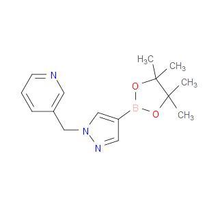 3-((4-(4,4,5,5-TETRAMETHYL-1,3,2-DIOXABOROLAN-2-YL)-1H-PYRAZOL-1-YL)METHYL)PYRIDINE