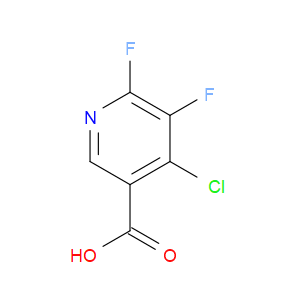 4-CHLORO-5,6-DIFLUOROPYRIDINE-3-CARBOXYLIC ACID
