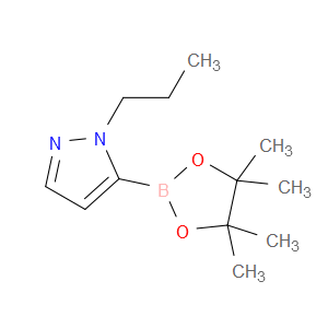 1-PROPYL-5-(4,4,5,5-TETRAMETHYL-1,3,2-DIOXABOROLAN-2-YL)-1H-PYRAZOLE - Click Image to Close