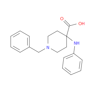 1-BENZYL-4-(PHENYLAMINO)PIPERIDINE-4-CARBOXYLIC ACID - Click Image to Close