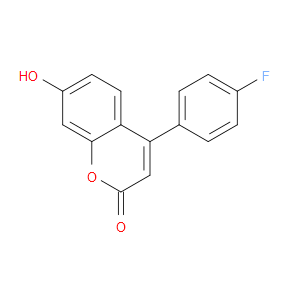 4-(4-FLUOROPHENYL)-7-HYDROXY-2H-CHROMEN-2-ONE