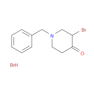 1-BENZYL-3-BROMOPIPERIDIN-4-ONE HYDROBROMIDE - Click Image to Close