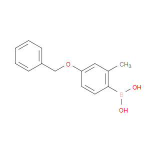 4-BENZYLOXY-2-METHYLPHENYLBORONIC ACID - Click Image to Close