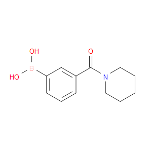 3-(PIPERIDINE-1-CARBONYL)PHENYLBORONIC ACID - Click Image to Close