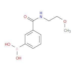 3-(2-METHOXYETHYLCARBAMOYL)PHENYLBORONIC ACID