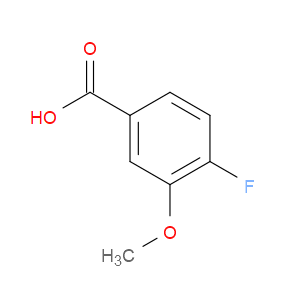 4-FLUORO-3-METHOXYBENZOIC ACID - Click Image to Close