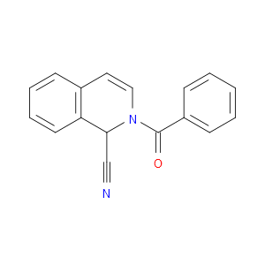 1-CYANO-2-BENZOYL-1,2-DIHYDROISOQUINOLINE