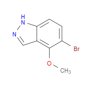 5-BROMO-4-METHOXY-1H-INDAZOLE - Click Image to Close
