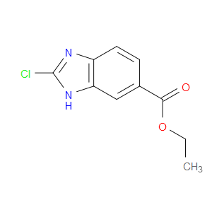 ETHYL 2-CHLORO-1H-BENZO[D]IMIDAZOLE-6-CARBOXYLATE