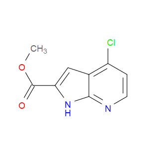 METHYL 4-CHLORO-1H-PYRROLO[2,3-B]PYRIDINE-2-CARBOXYLATE - Click Image to Close
