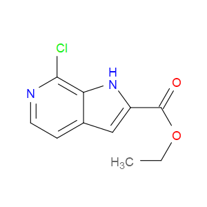 ETHYL 7-CHLORO-1H-PYRROLO[2,3-C]PYRIDINE-2-CARBOXYLATE - Click Image to Close