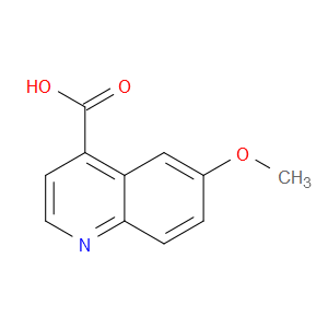 6-METHOXYQUINOLINE-4-CARBOXYLIC ACID