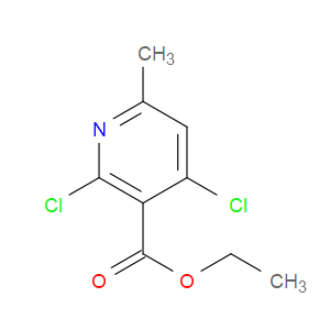 ETHYL 2,4-DICHLORO-6-METHYLPYRIDINE-3-CARBOXYLATE - Click Image to Close