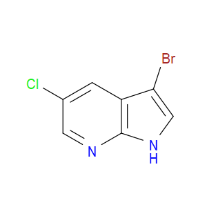 3-BROMO-5-CHLORO-1H-PYRROLO[2,3-B]PYRIDINE