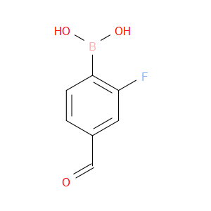 2-FLUORO-4-FORMYLPHENYLBORONIC ACID - Click Image to Close