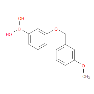 (3-((3-METHOXYBENZYL)OXY)PHENYL)BORONIC ACID