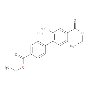 DIETHYL 2,2'-DIMETHYLBIPHENYL-4,4'-DICARBOXYLATE - Click Image to Close