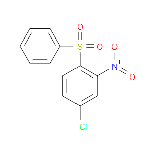 4-CHLORO-2-NITRO-1-(PHENYLSULFONYL)BENZENE