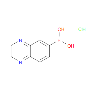 QUINOXALIN-6-YLBORONIC ACID HYDROCHLORIDE