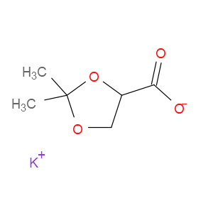 POTASSIUM 2,2-DIMETHYL-1,3-DIOXOLANE-4-CARBOXYLATE