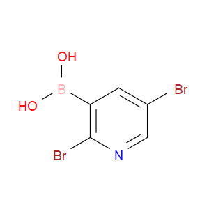 2,5-DIBROMOPYRIDINE-3-BORONIC ACID