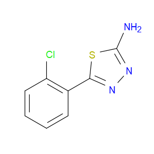 5-(2-CHLOROPHENYL)-1,3,4-THIADIAZOL-2-AMINE - Click Image to Close