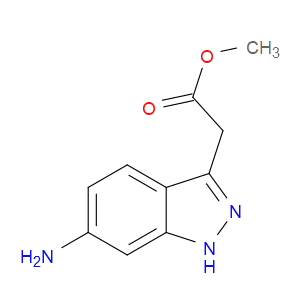 METHYL 6-AMINO-1H-INDAZOLE-3-CARBOXYLATE - Click Image to Close