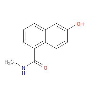 6-HYDROXY-N-METHYL-1-NAPHTHAMIDE