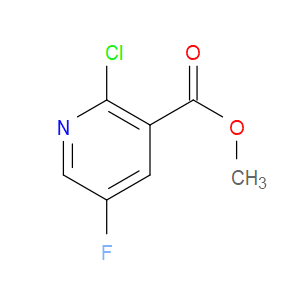 METHYL 2-CHLORO-5-FLUORONICOTINATE