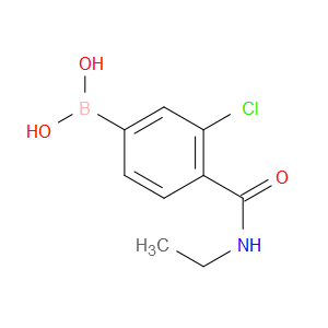 3-CHLORO-4-(N-ETHYLCARBAMOYL)BENZENEBORONIC ACID - Click Image to Close