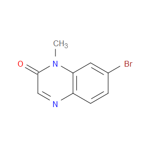 7-BROMO-1-METHYL-1H-QUINOXALIN-2-ONE - Click Image to Close