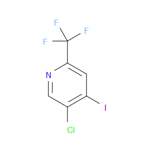 5-CHLORO-4-IODO-2-(TRIFLUOROMETHYL)PYRIDINE - Click Image to Close
