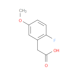 2-(2-FLUORO-5-METHOXYPHENYL)ACETIC ACID