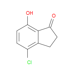 4-CHLORO-7-HYDROXY-2,3-DIHYDROINDEN-1-ONE - Click Image to Close