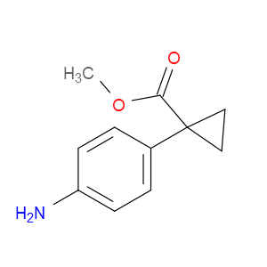 METHYL 1-(4-AMINOPHENYL)CYCLOPROPANECARBOXYLATE