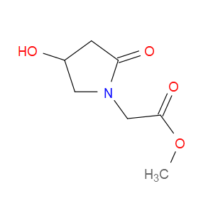 METHYL 2-(4-HYDROXY-2-OXOPYRROLIDIN-1-YL)ACETATE