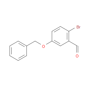 5-(BENZYLOXY)-2-BROMOBENZALDEHYDE