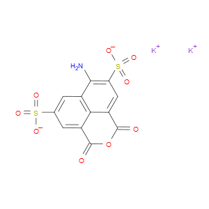 4-Amino-3,6-disulfo-1,8-naphthalic anhydride dipotassium salt - Click Image to Close