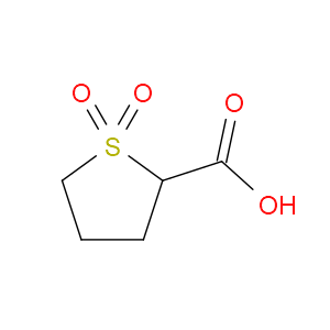 TETRAHYDROTHIOPHENE-2-CARBOXYLIC ACID 1,1-DIOXIDE - Click Image to Close