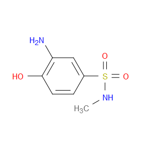 3-AMINO-4-HYDROXY-N-METHYLBENZENESULFONAMIDE - Click Image to Close