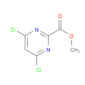 METHYL 4,6-DICHLOROPYRIMIDINE-2-CARBOXYLATE - Click Image to Close