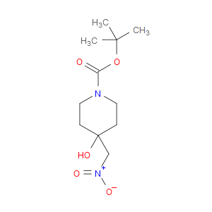 TERT-BUTYL 4-HYDROXY-4-(NITROMETHYL)PIPERIDINE-1-CARBOXYLATE