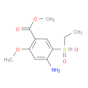 METHYL 4-AMINO-5-(ETHYLSULFONYL)-2-METHOXYBENZOATE