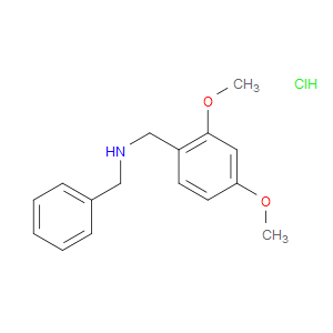 N-BENZYL-1-(2,4-DIMETHOXYPHENYL)METHANAMINE HYDROCHLORIDE