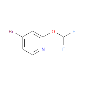 4-BROMO-2-(DIFLUOROMETHOXY)PYRIDINE